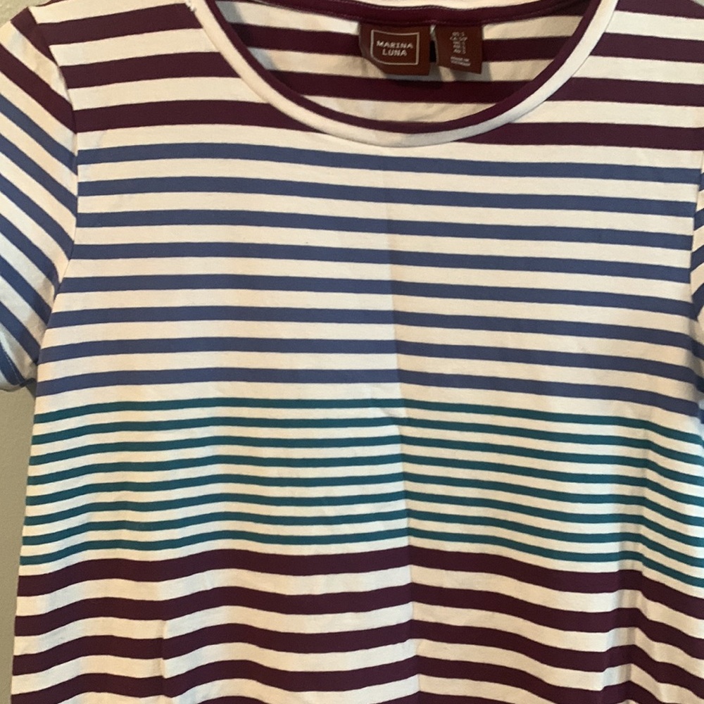 💙2 FOR $15💙Striped dress - Picture 2 of 3